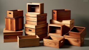 Wooden Boxes and Crates