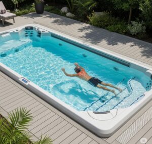 endless swimming exercise pools