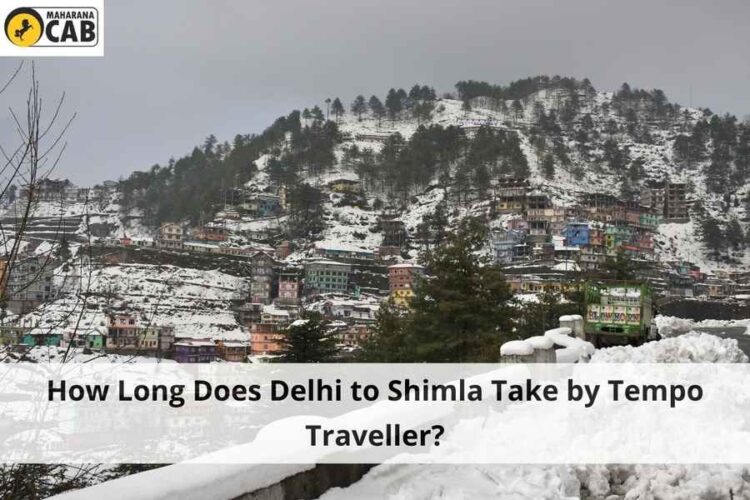 Delhi to Shimla by tempo traveller