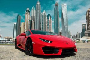 rent a Lamborghini in Dubai