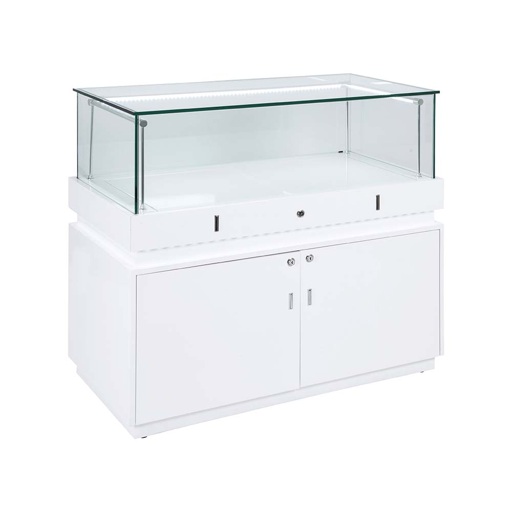 glass cube cabinets 