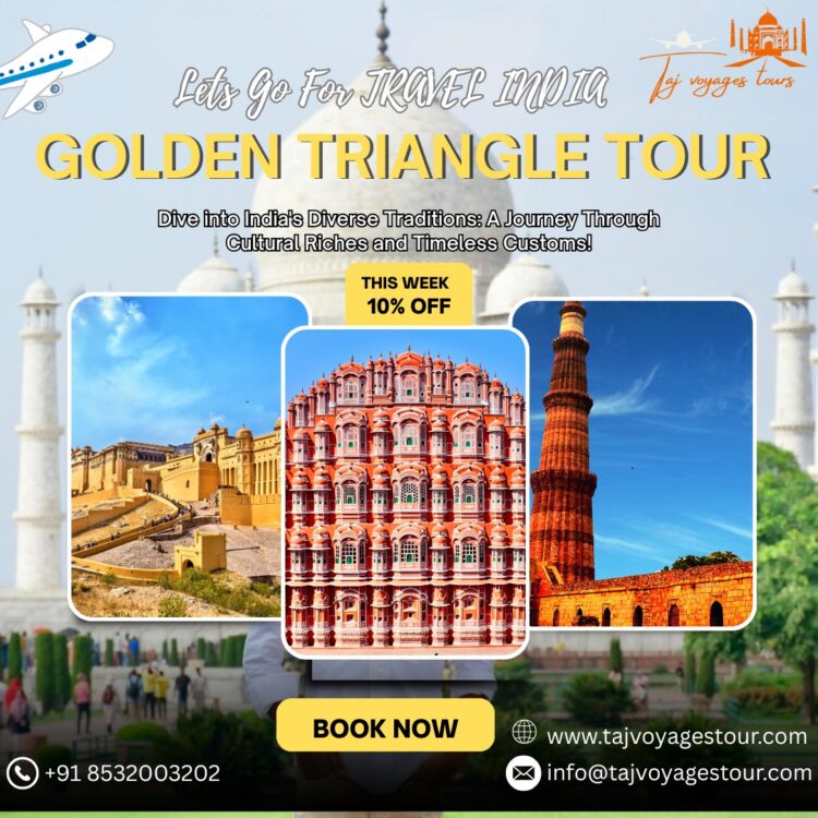 Golden Triangle Tour: 3 Days of Adventure – Delhi, Agra, Jaipur