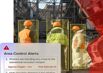 Smart AI Monitoring for Worker Safety in Hazardous Zones