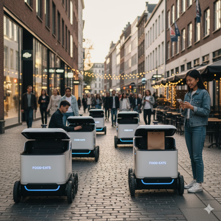 The Rise of Delivery Robots: How Autonomous Bots Are Transforming Food Delivery in USA 2025