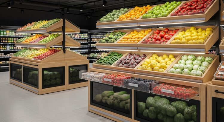 Fruit and Vegetables Stands That Improve Store Display and Vegetable Storage