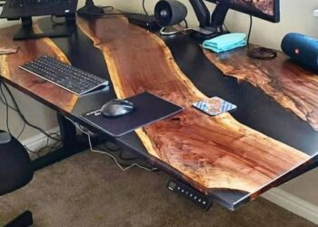 epoxy computer desk
