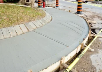 Concrete sidewalk installation Rock Hill, SC