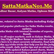 Satta Matka No1